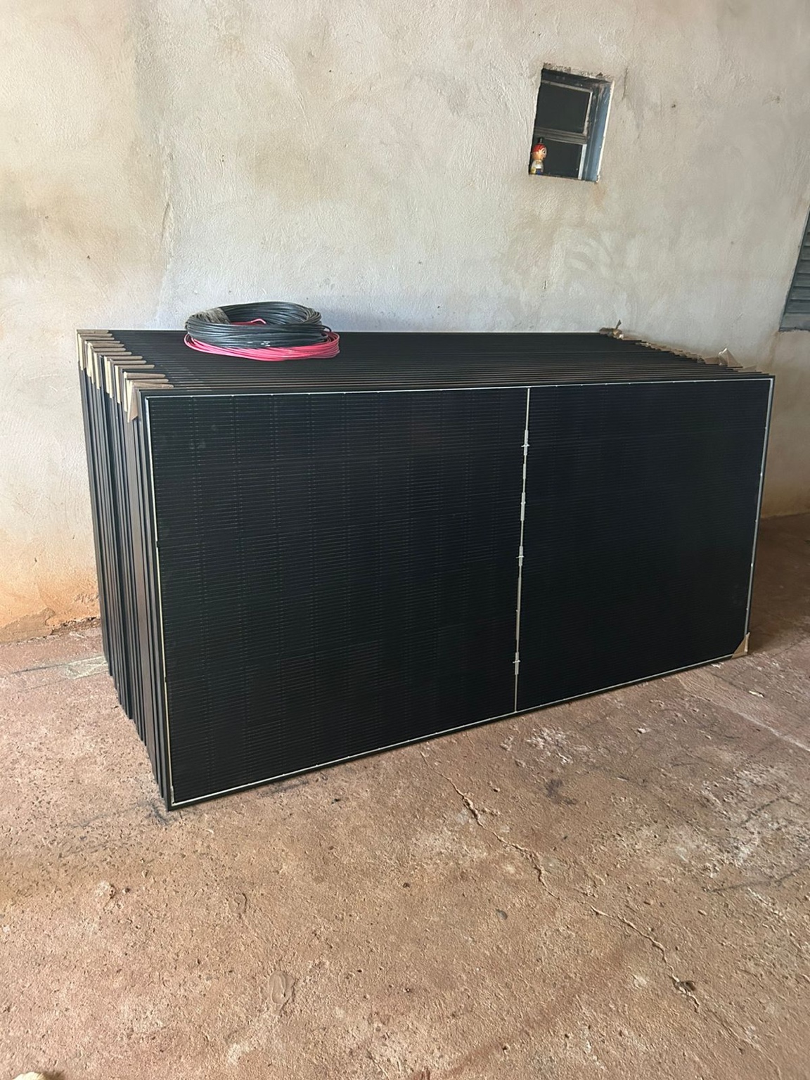 Registro real de equipamentos fotovoltaicos entregues em Euclides da Cunha / SP